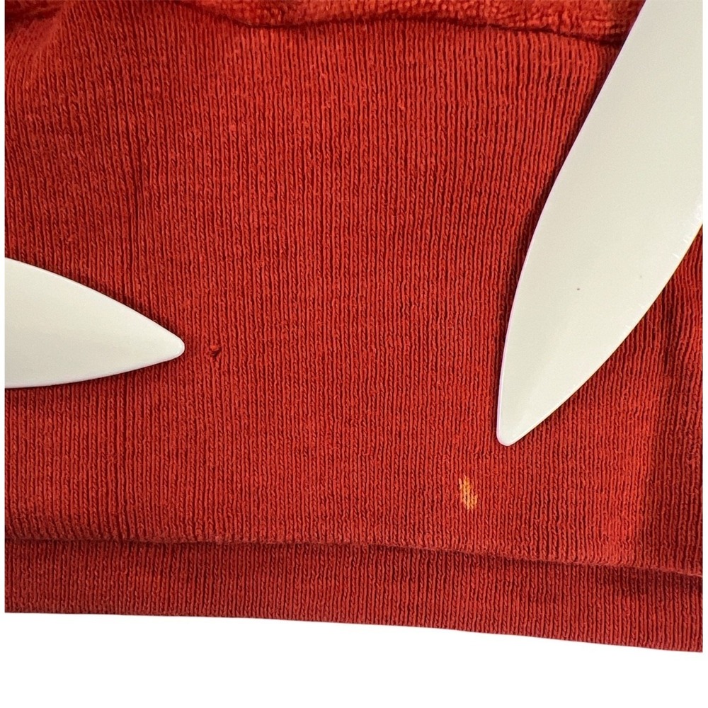 Sears Shirt Jr Bazaar Girls Medium Long Sleeve VTG Burnt Orange Retro Polyester - Picture 10 of 10